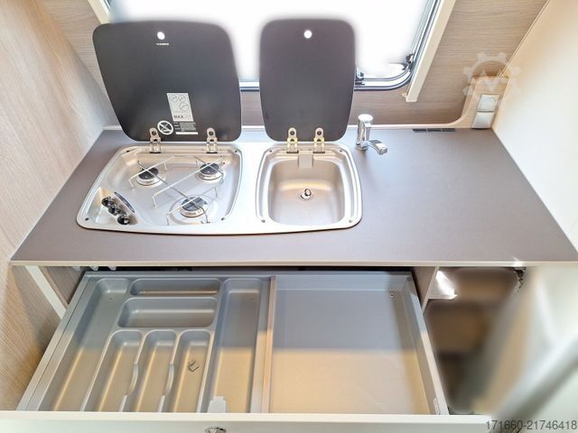 Wohnwagen BÜRSTNER Premio Plus 410 TS SAT/ TV / Markise