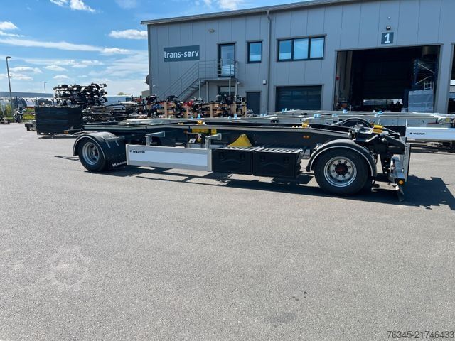 Abrollanhänger WIELTON PS-2H/M3 Schlittenanhänger Abrollcontainer