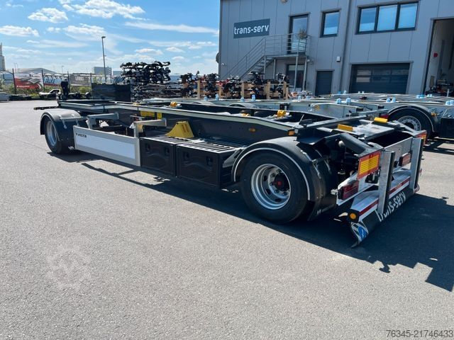 Abrollanhänger WIELTON PS-2H/M3 Schlittenanhänger Abrollcontainer