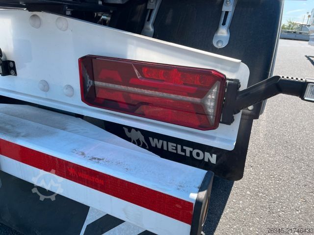 Abrollanhänger WIELTON PS-2H/M3 Schlittenanhänger Abrollcontainer