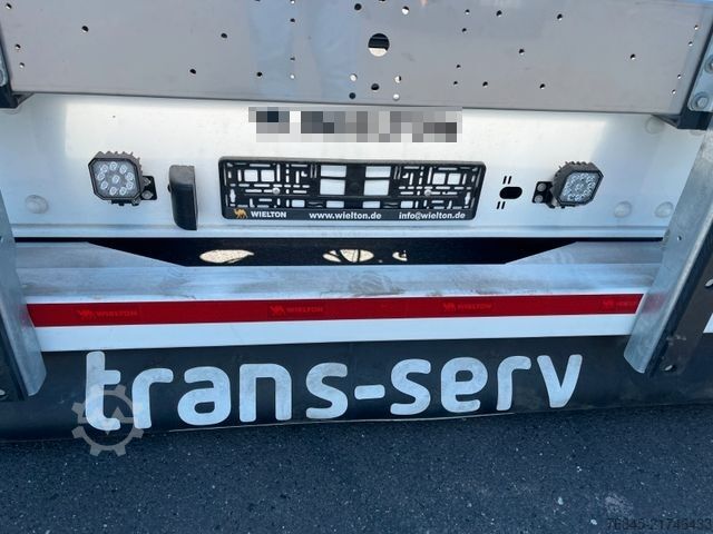 Abrollanhänger WIELTON PS-2H/M3 Schlittenanhänger Abrollcontainer