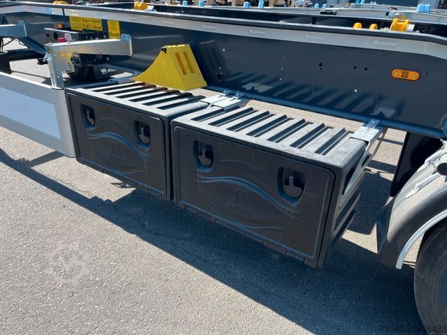 Abrollanhänger WIELTON PS-2H/M3 Schlittenanhänger Abrollcontainer