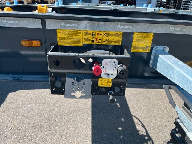 Abrollanhänger WIELTON PS-2H/M3 Schlittenanhänger Abrollcontainer