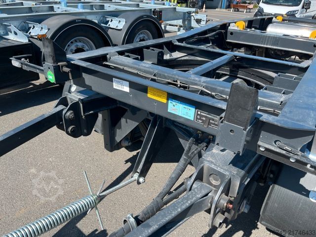 Abrollanhänger WIELTON PS-2H/M3 Schlittenanhänger Abrollcontainer