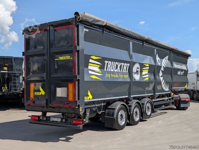 Kipper Auflieger STAS HardoX Stahl 86 m³, Liftachse, ALCOA, MIETEN?