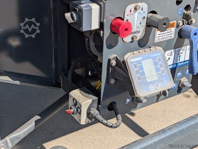 Kipper Auflieger STAS HardoX Stahl 86 m³, Liftachse, ALCOA, MIETEN?