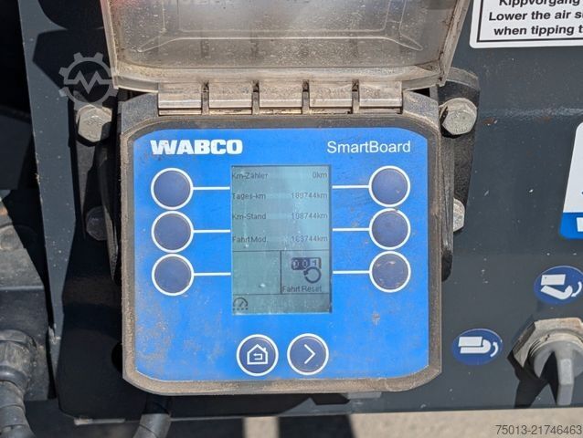 Kipper Auflieger STAS HardoX Stahl 86 m³, Liftachse, ALCOA, MIETEN?