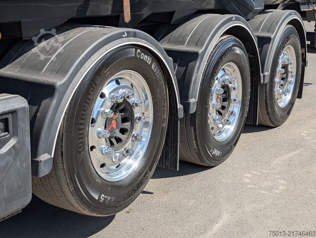 Kipper Auflieger STAS HardoX Stahl 86 m³, Liftachse, ALCOA, MIETEN?