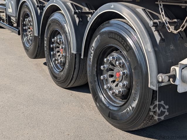 Kipper Auflieger STAS Alu 52 cbm GMP, Kombitüren, MIETE?