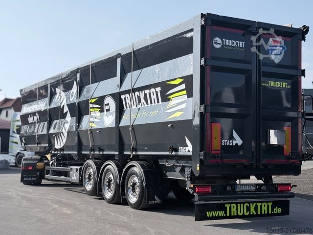 Kipper Auflieger STAS HardoX Stahl 86 m³, Liftachse, ALCOA, MIETEN?