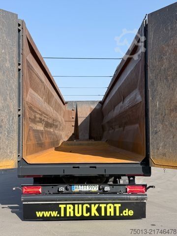 Kipper Auflieger STAS HardoX Stahl 86 m³, Liftachse, ALCOA, MIETEN?