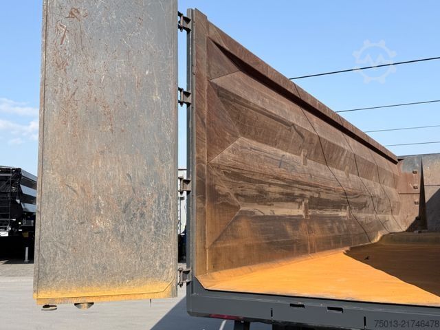 Kipper Auflieger STAS HardoX Stahl 86 m³, Liftachse, ALCOA, MIETEN?