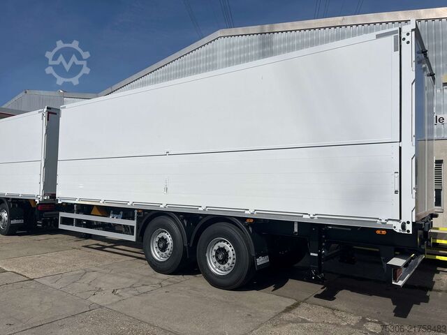 Beverage truck DAF FAN XF480 Swing-Board-Aufbau für Mitnahmestapler