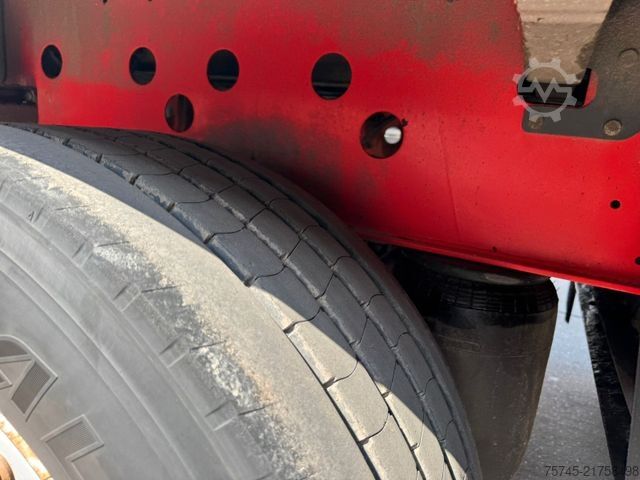 Open semitrailer with tarp SCHMITZ CARGOBULL SCB*S3T *  * LIFTACHSE * PALLETENKASTEN *