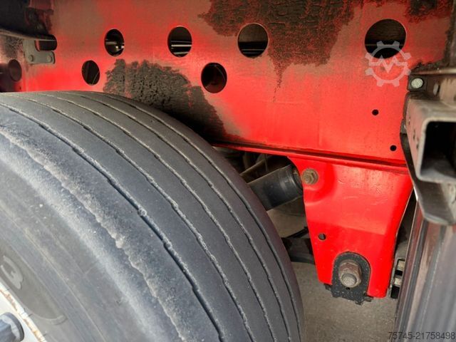 Open semitrailer with tarp SCHMITZ CARGOBULL SCB*S3T *  * LIFTACHSE * PALLETENKASTEN *