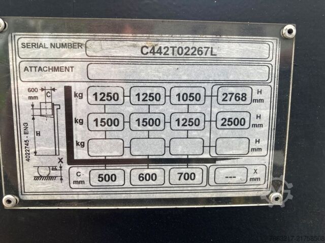 High Lift stacker Hyster S 1.5S IL