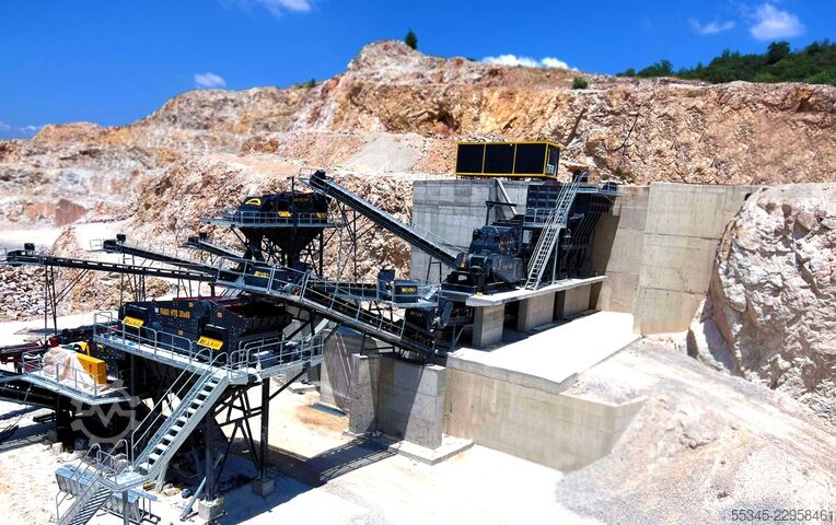 Stationäre Brechanlage FABO Stationary Crushing Plant Stationary Crushing and Screening Plants