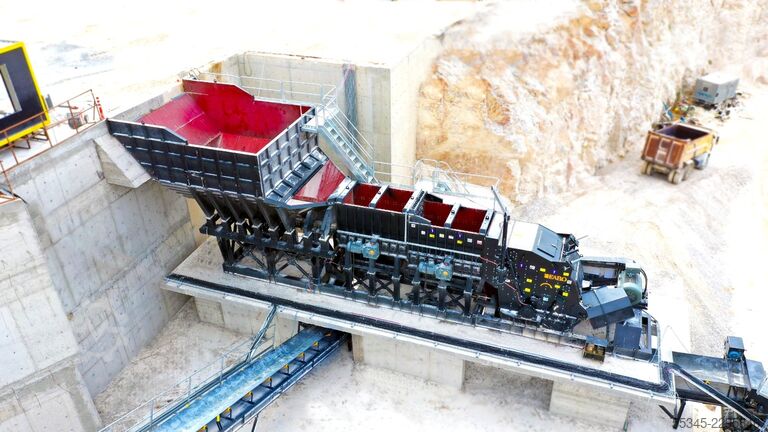 Stationäre Brechanlage FABO Stationary Crushing Plant Stationary Crushing and Screening Plants