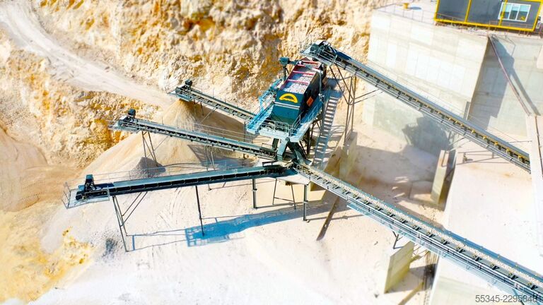 Stationäre Brechanlage FABO Stationary Crushing Plant Stationary Crushing and Screening Plants