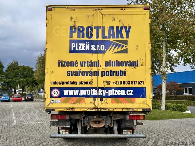 Box body MAN TGA 26.430 6x2  695145 km original, RETARDER Go...