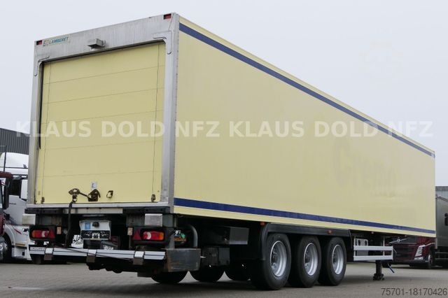 Reefer semitrailer LAMBERET LVFS3 Kühlkoffer Carrier Liftachse Rolltor LBW