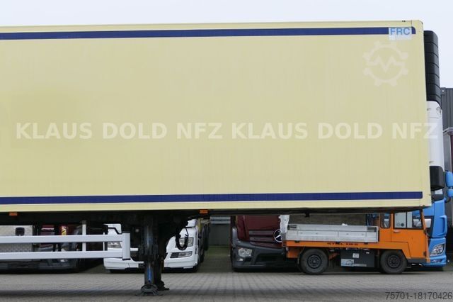 Reefer semitrailer LAMBERET LVFS3 Kühlkoffer Carrier Liftachse Rolltor LBW