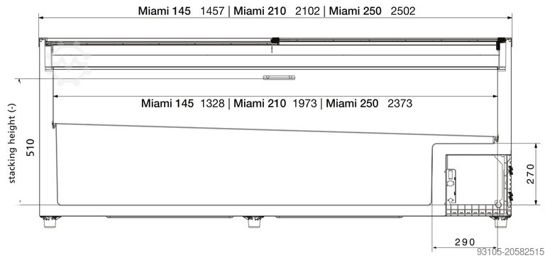 Tiefkühltruhe AHT Miami 145 (U) AHT Miami 145