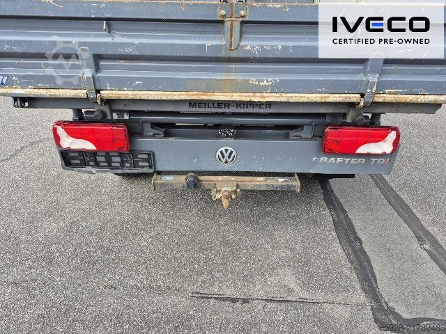 Three-way tipper van VW VW Crafter 35 2.0, Meiller 3-Seitenkipper, AHK, Ka