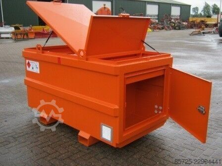 IBC met afsluitb. bovenbak  IBC met afsluitb. bovenbak