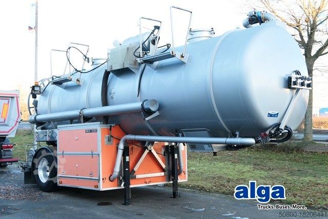 Tanker semitrailer  Saug Truck XXL 18,Kanalreiniger,Pumpe,Alu-Felgen