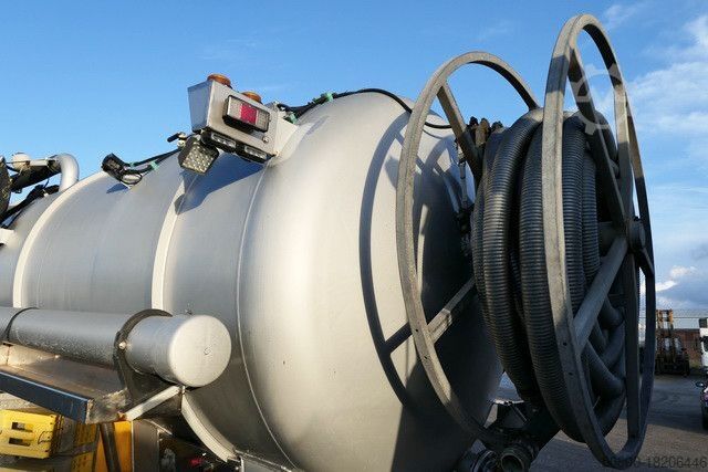 Tanker semitrailer  Saug Truck XXL 18,Kanalreiniger,Pumpe,Alu-Felgen