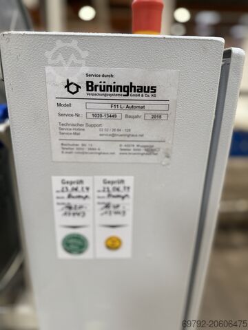 Strapping machine Brüninghaus F11 L-Automat