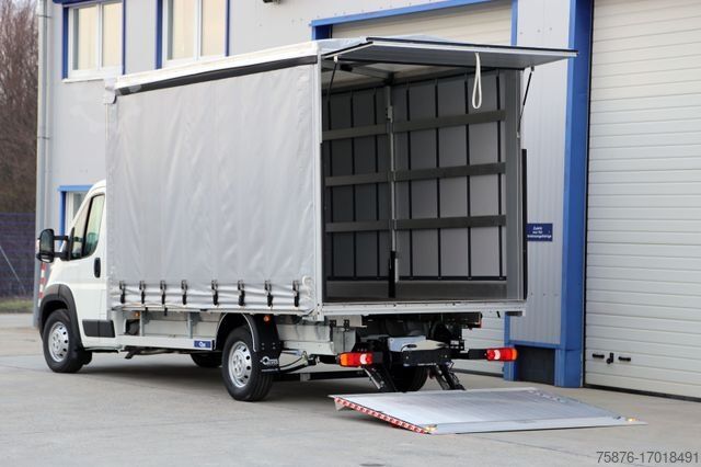 Transporter mit Pritsche & Plane OPEL Movano Schiebeplane 420x220x220 LBW