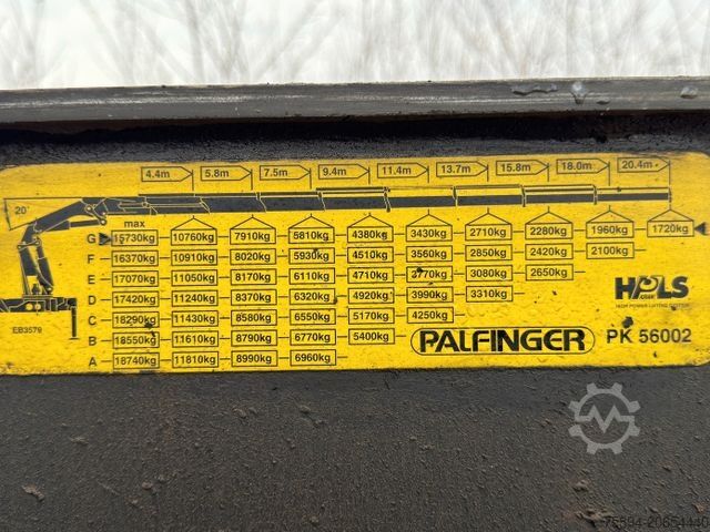 Truck mounted crane VOLVO FH 460 * PK 56002 + FUNK * 8x4