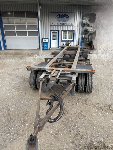 Swap chassis trailer x BDF Lafette Verzinkt HU 01/27 Zwilling