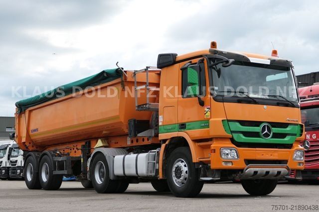 Tipper truck MERCEDES-BENZ Actros 1848 Kipper Komplettzug Schmitz