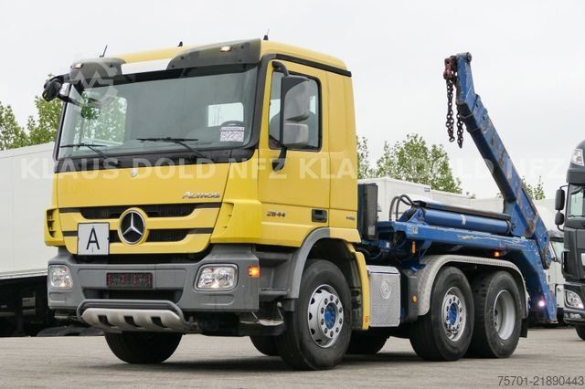 Skip truck MERCEDES-BENZ Actros 2644 L Absetzkipper Meiller Euro 5
