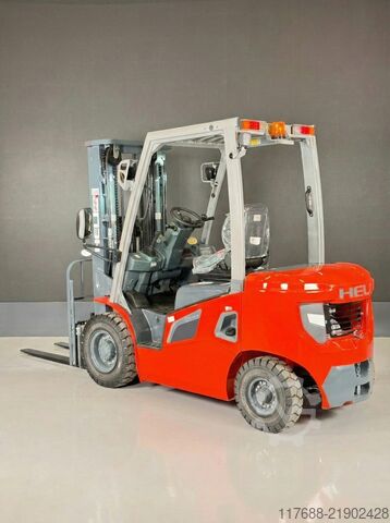 Diesel front loader Heli CPCD35-G3 Diesel 3,5t 4,7m Triplex KUBOTA Garantie