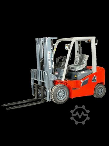 Diesel front loader Heli CPCD35-G3 Diesel 3,5t 4,7m Triplex KUBOTA Garantie