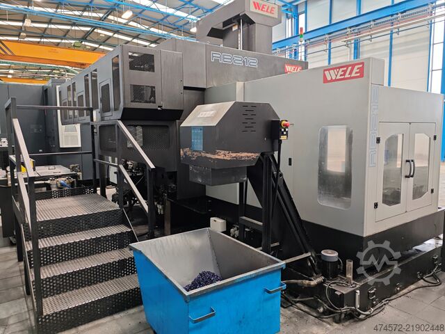 Vertical machining center Wele RB-212