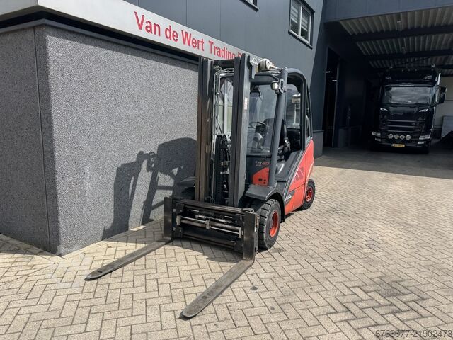 Linde H20D-02/600 triple 465 Freelift / Sideshift / Fork Positioner 2019 VW Diesel 7650 hours LINDE H20D-02/600 triplo 465 Freelift / Sideshift /  Vorkversteller 2019 VW Diesel 7650uur