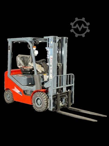 Diesel front loader Heli CPCD25-H3-Diesel 2,5t 4,7m Triplex KUBOTA Garantie