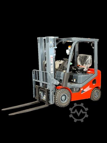 Diesel front loader Heli CPCD20-H3-Diesel 2t 4,7m Triplex KUBOTA - Garantie