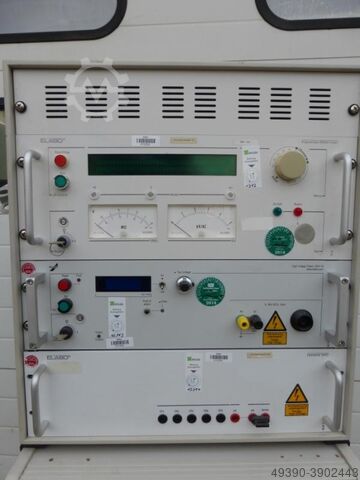 Test bench, test station, measuring station, test device, measuring device, tester for HV, PE, IS me ELABO PE/IS/HV / 91-3J.3 + SHV 16 / 90-1V.3 + 90-9B.3ZM9
