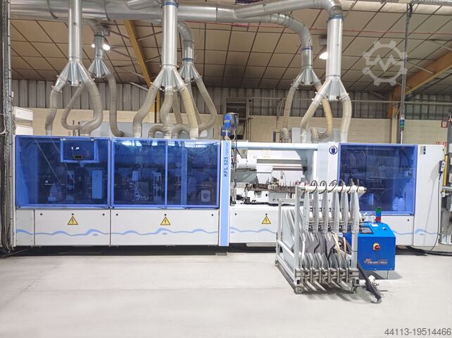 LINE (4-SIDES) of SIZING & EDGE BANDING HOMAG + BARGSTEDT KFL 525 + KFL 526 + TBH + TSP