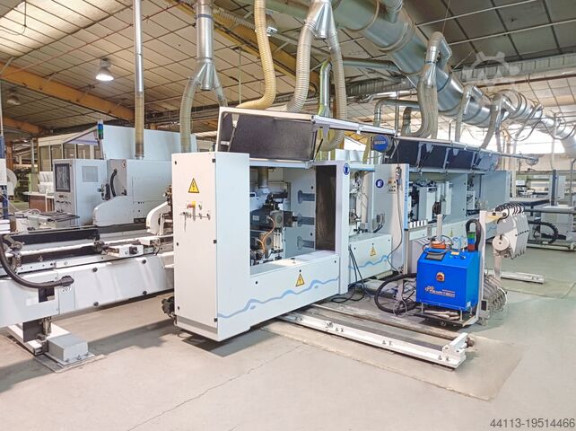 LINE (4-SIDES) of SIZING & EDGE BANDING HOMAG + BARGSTEDT KFL 525 + KFL 526 + TBH + TSP