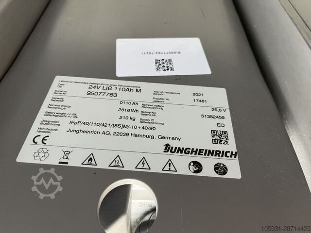 Pedestrian Stacker Jungheinrich EJG112