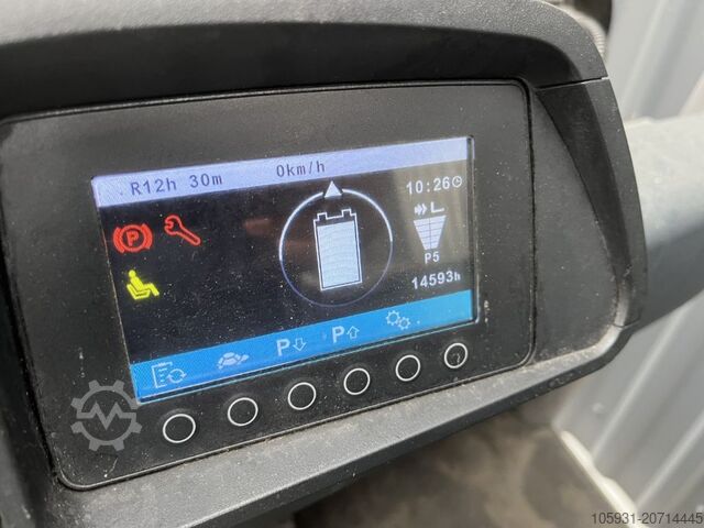 Electric 3-wheel forklift Jungheinrich EFG215