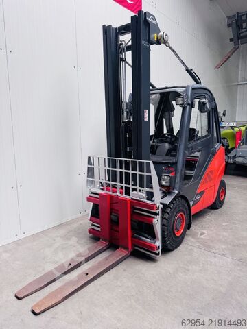Diesel Forklift Linde H 35 D-02 EVO 3B Triplex Kabine STVO