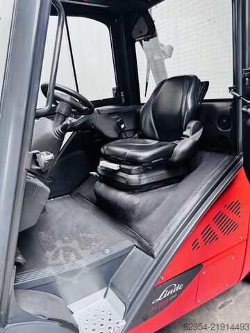 Diesel Forklift Linde H 35 D-02 EVO 3B Triplex Kabine STVO